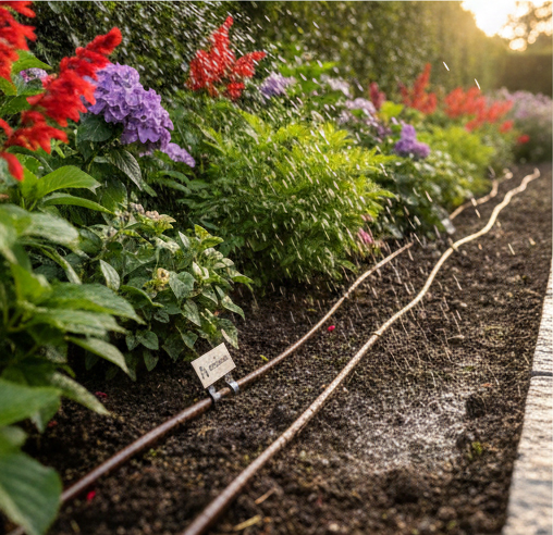 Devis arrosage jardin budget adapté